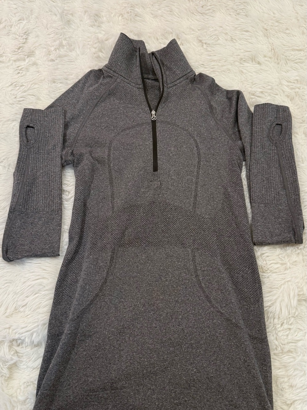 lululemon Women’s Charcoal Half-Zip Pullover